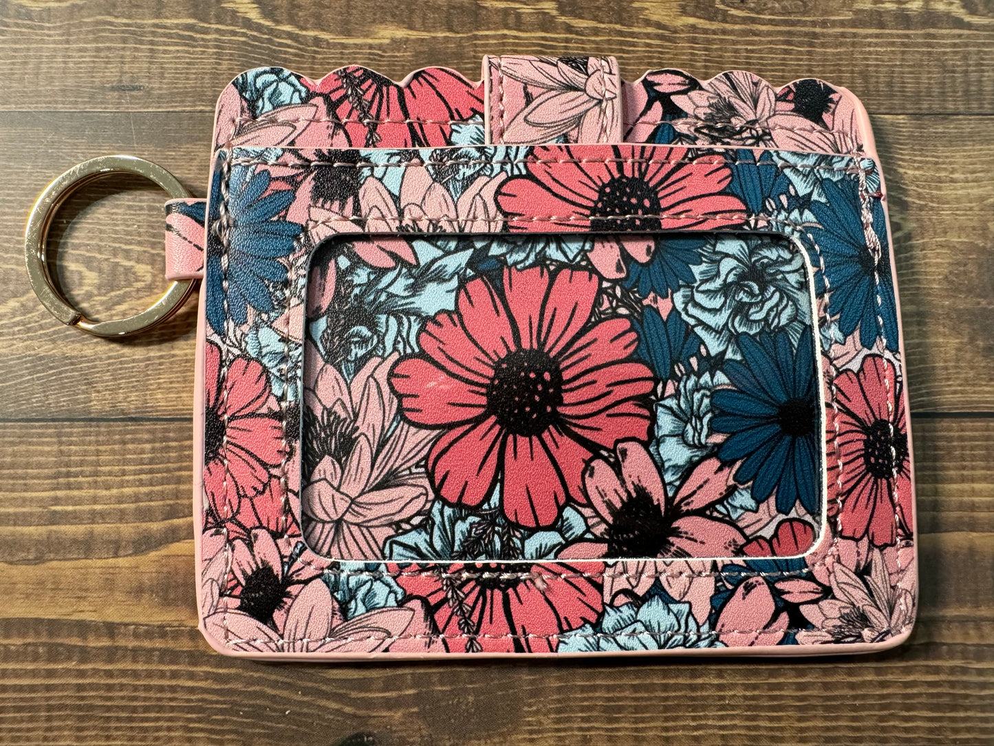 Pink Floral Wallet