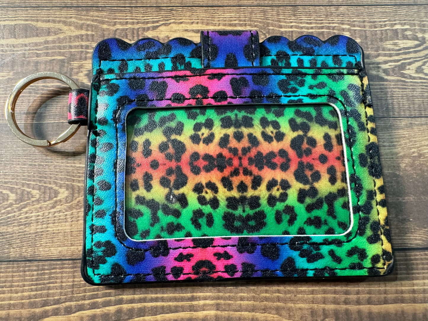 Rainbow Leopard Wallet