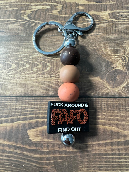 FAFO Mini Keychain