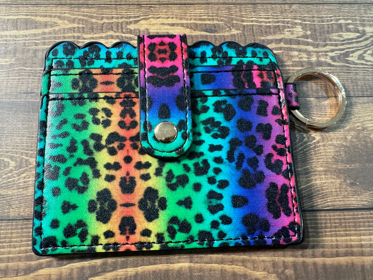 Rainbow Leopard Wallet