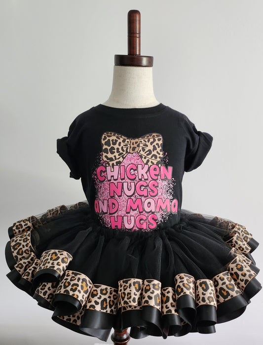 Cheetah Print TuTu Set