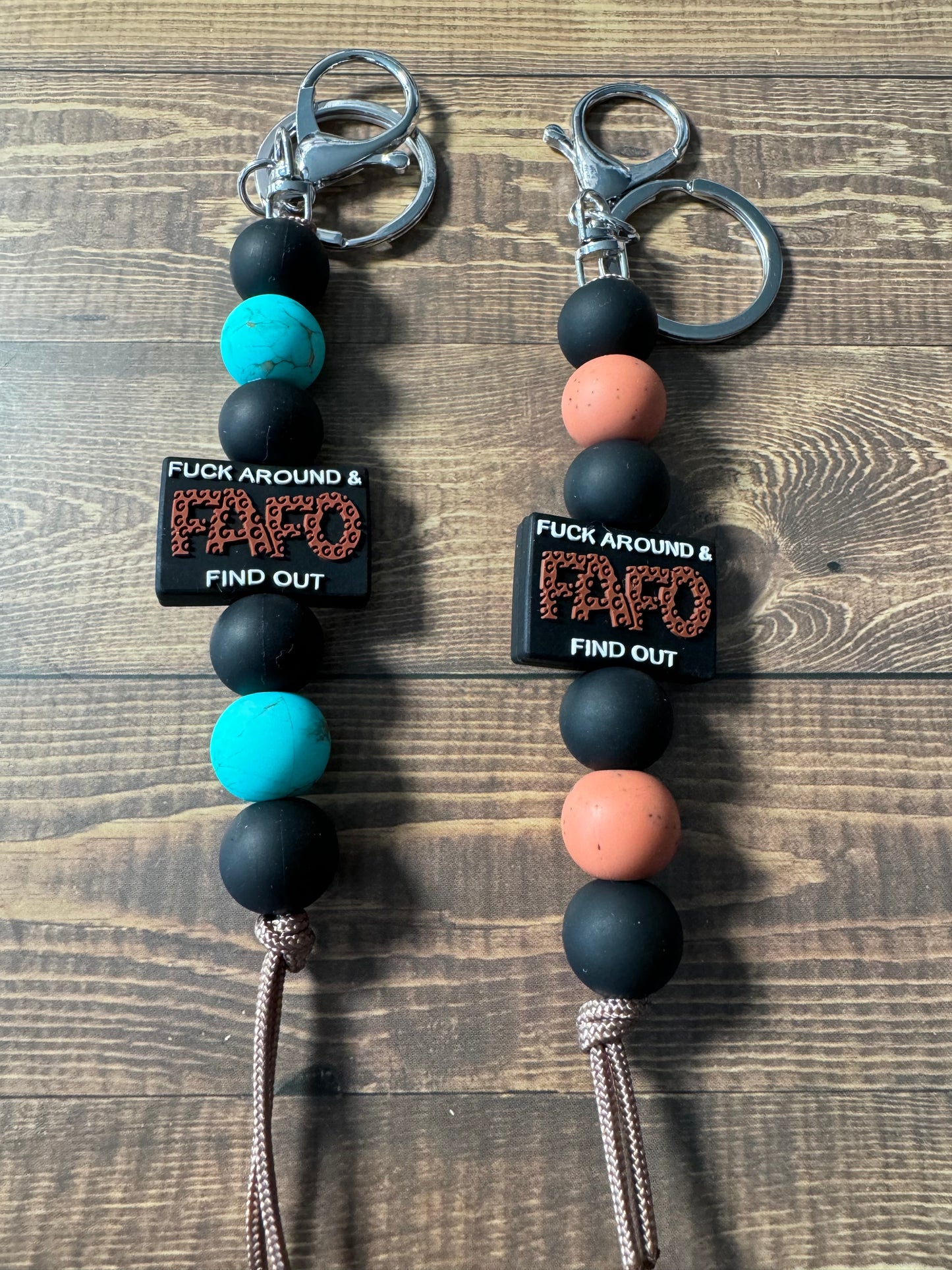 FAFO Long Keychain