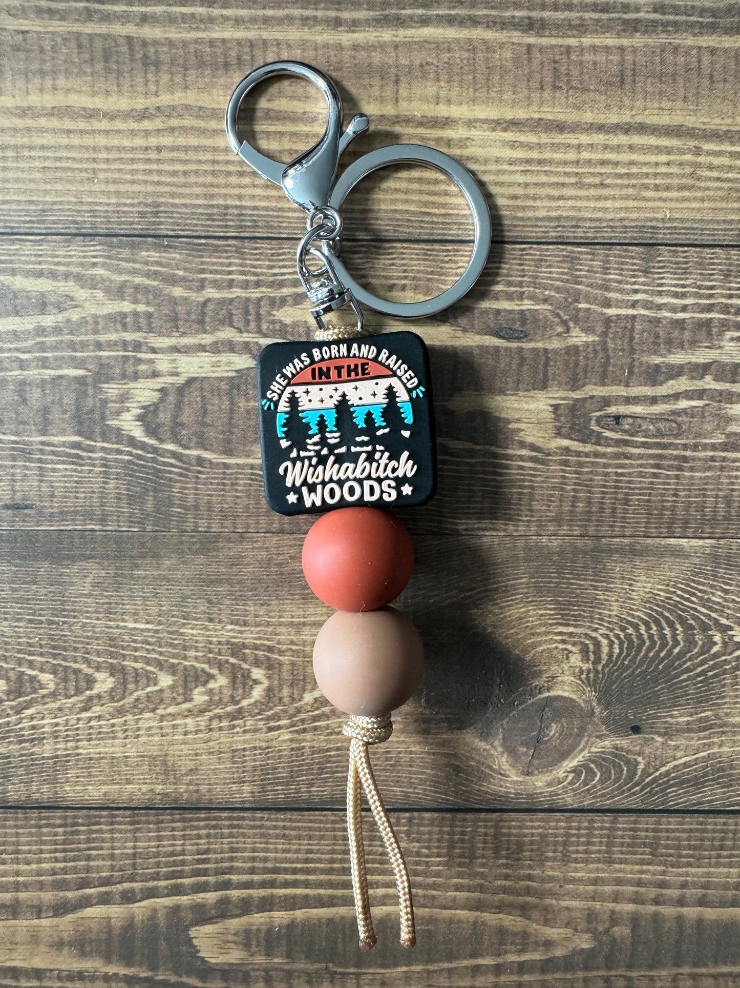 Wishabitch Woods Mini Keychain