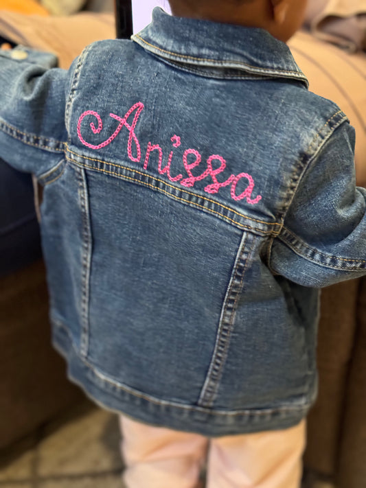 Custom Stitch Denim Jacket