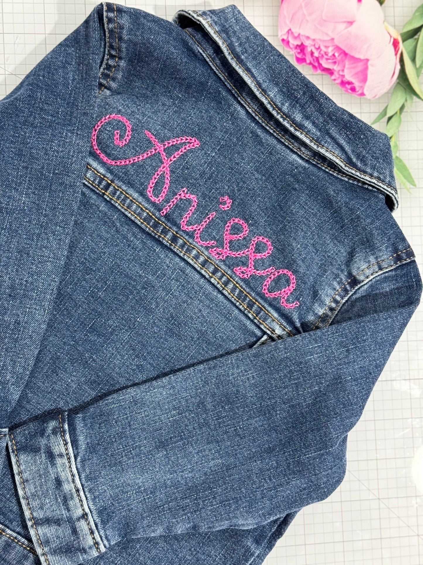 Custom Stitch Denim Jacket