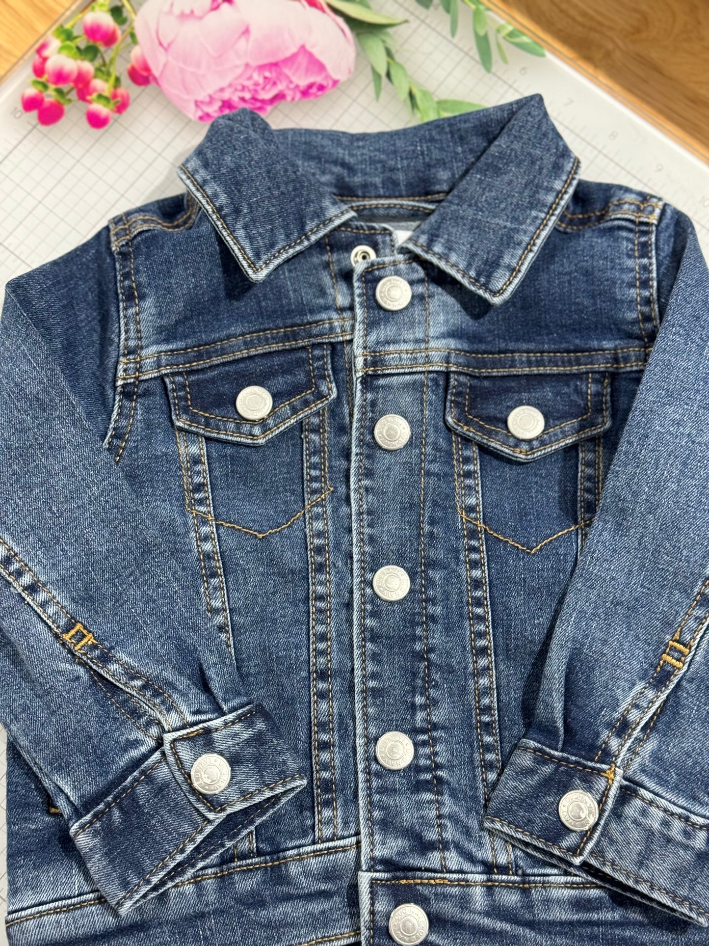 Custom Stitch Denim Jacket