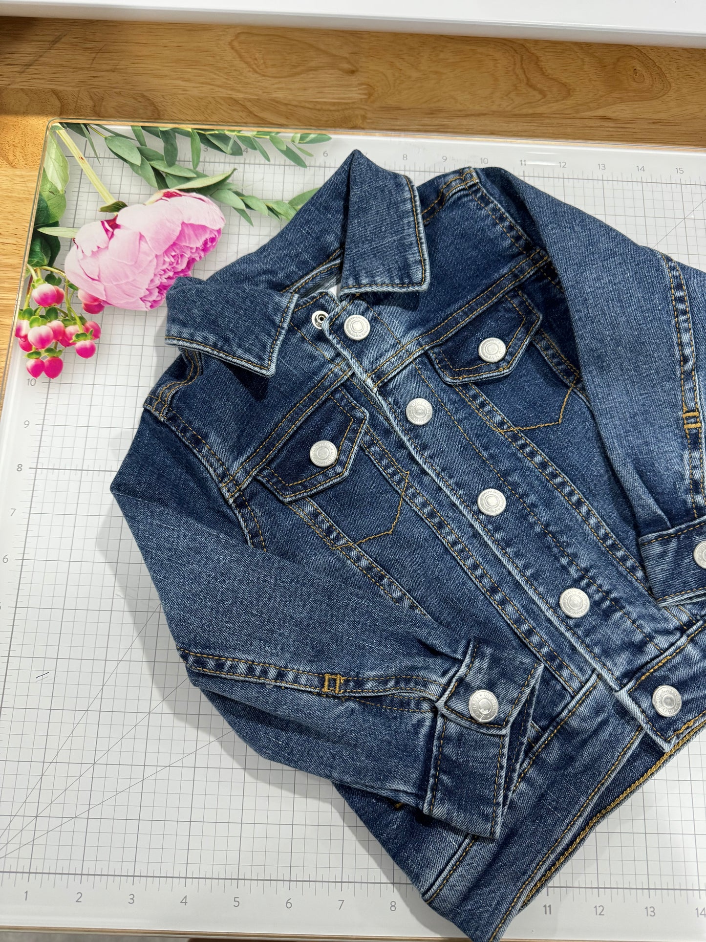 Custom Stitch Denim Jacket